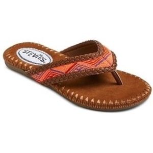 Stevies Girls Tribal Gal Woven Flip Flops